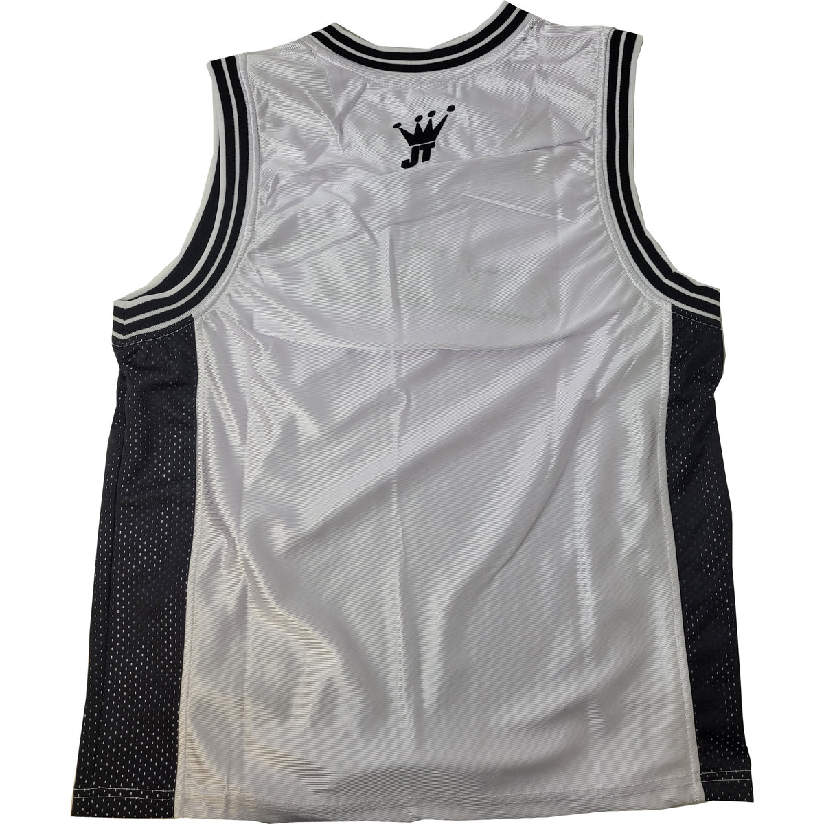 JT Basketball Retro Jersey - Black / Grey - Medium - Paintball