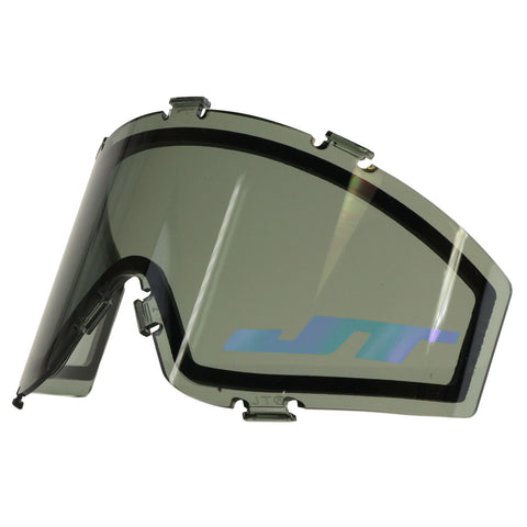 JT Spectra Thermal Lens - Smoke / Blue Chromatic Logo