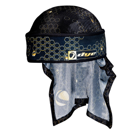 Dye Halo X - Headwrap - Hypercam Black / Gold