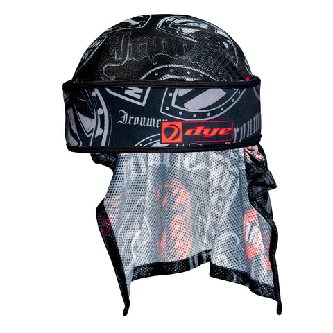 Dye Halo X - Headwrap - IM Shields 40 Black / Red