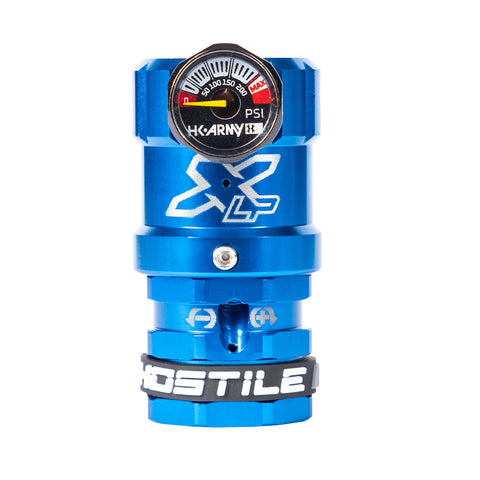 HK Army Hostile Airsoft XLP Regulator - Side Port - Blue