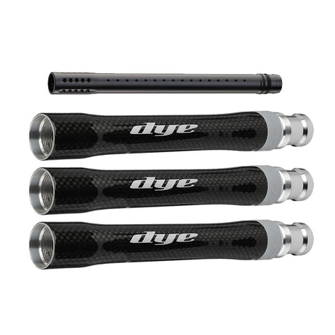 Dye CFS Barrel Combo - 3 CFS Backs + UL 16" Tip Black