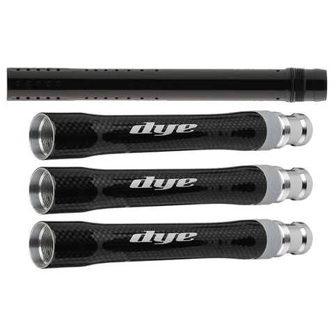 Dye CFS Barrel Combo - 3 CFS Backs + ULS 14" Tip Black