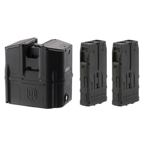 Dye Box Rotor Loader - Black W/10 Round Magazine 2-Pack - Black