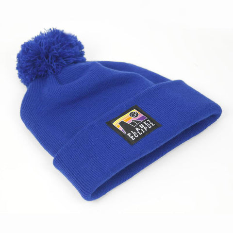 Planet Eclipse Horizon Pom Beanie - Bright Royal