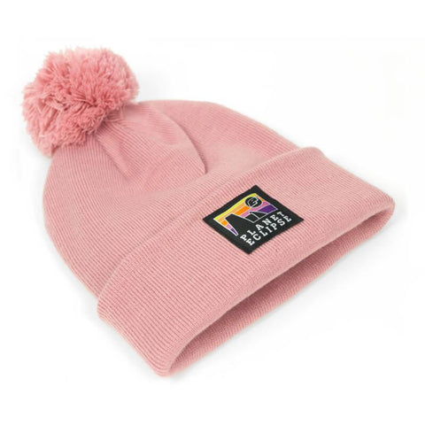 Planet Eclipse Horizon Pom Beanie - Dusky Pink