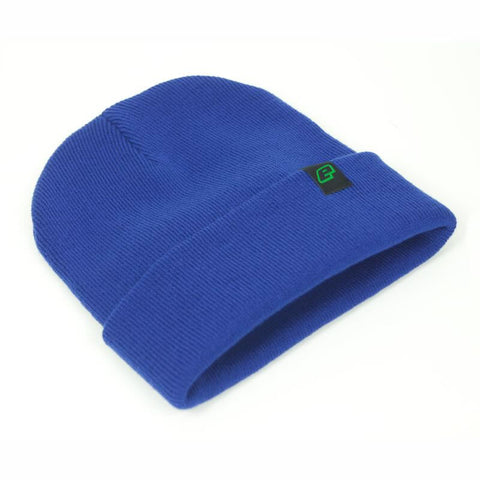 Planet Eclipse Tab Roll Beanie - Bright Royal