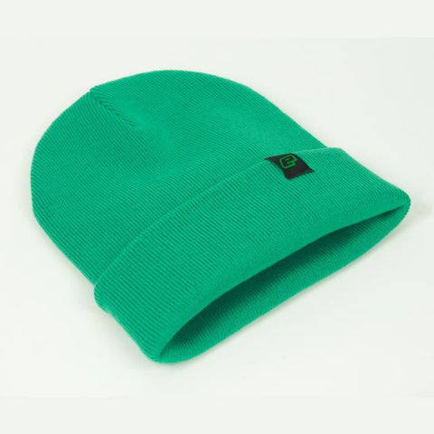 Planet Eclipse Tab Roll Beanie - Kelly Green