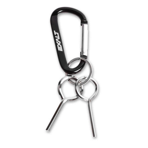 Exalt Chronograph Hex Key Set - 1/8 Key, 5/32 Key - Carabiner