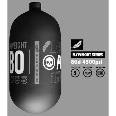 Infamous Powerhouse Pro DNA Flyweight (Bottle Only) - 80ci - Matte Black