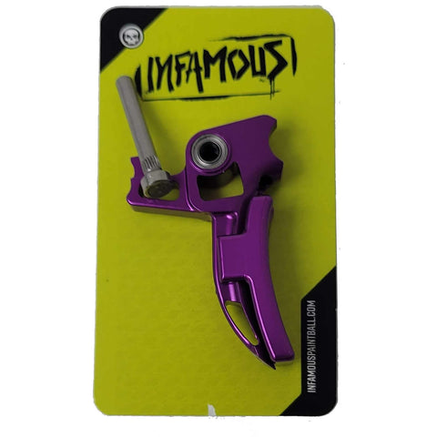 Infamous Emek Murder Machine Trigger Gen4 W/Trigger Shoe - Purple