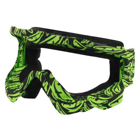 JT Goggle Part - Frame W/Foam - LE Banana Lime / Black