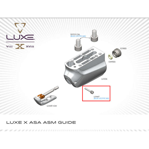 DLX Luxe Part - Lever Pivot Pin - LUX447