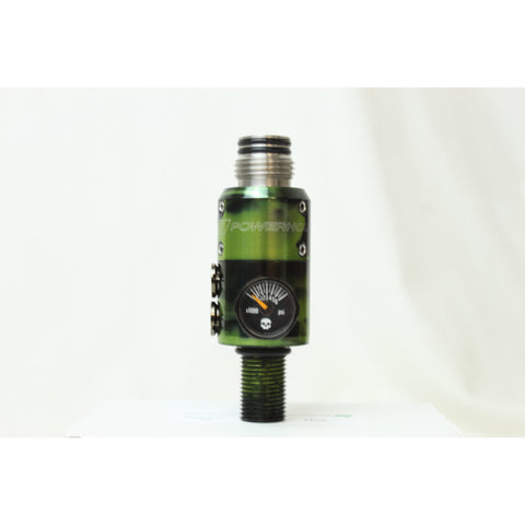 Infamous Powerhouse TKO Regulator - Mid Body - Black / Green Acid