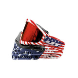 JT Spectra Proflex Mask - LE Patriotic W/Red Chromatic Lens