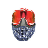 JT Spectra Proflex Mask - LE Patriotic W/Red Chromatic Lens