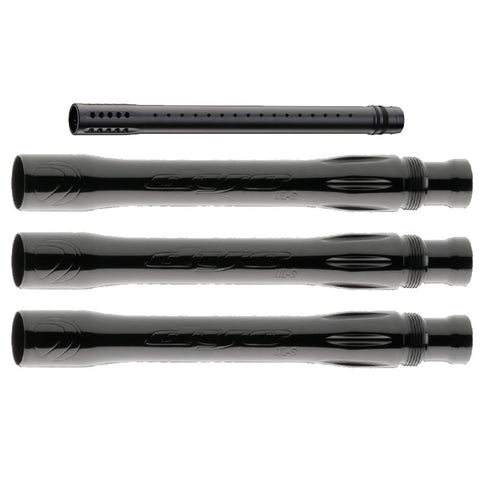 Dye ULS Barrel Combo - 3 ULS Backs Black + UL 16" Tip Black