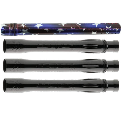 Dye ULS Barrel Combo - 3 ULS Backs Black + ULS 14" Tip SE Merica