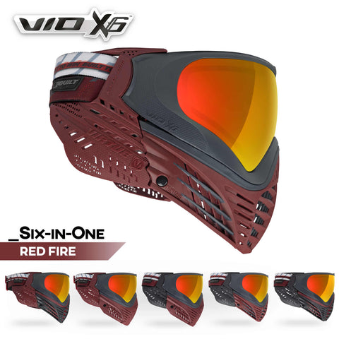 Virtue Vio X6 Goggle - Red Fire