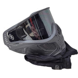 HK Army HSTL Skull Goggle - Grey W/ Chrome Lens