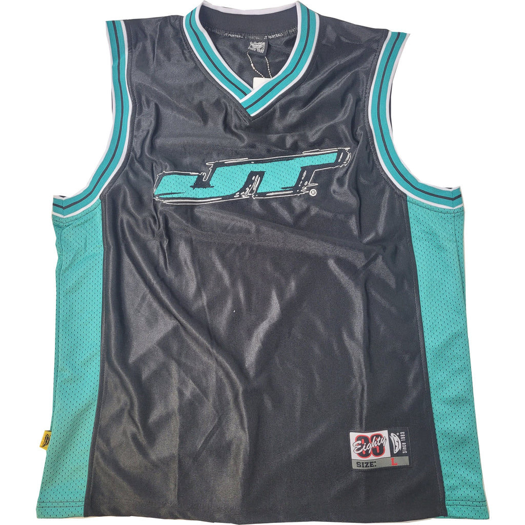 Retro JT Basketball Jersey 2022 - Black/Teal