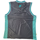 JT Basketball Retro Jersey - Black / Teal